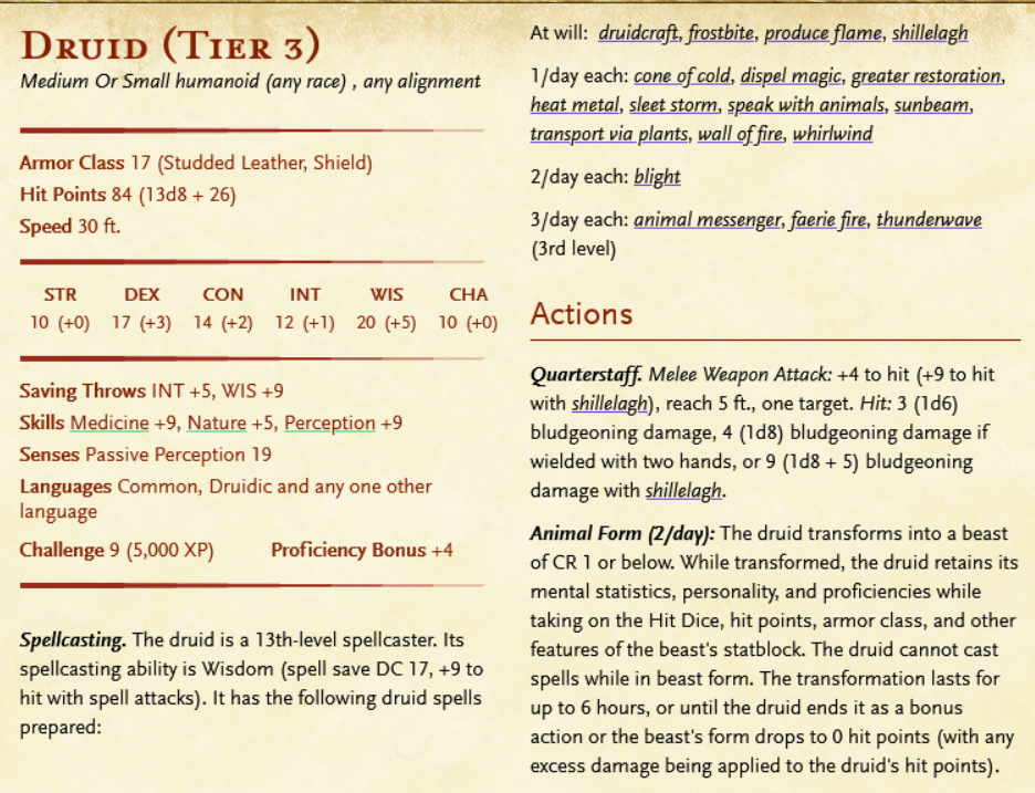 Vitalyn's Stat Block